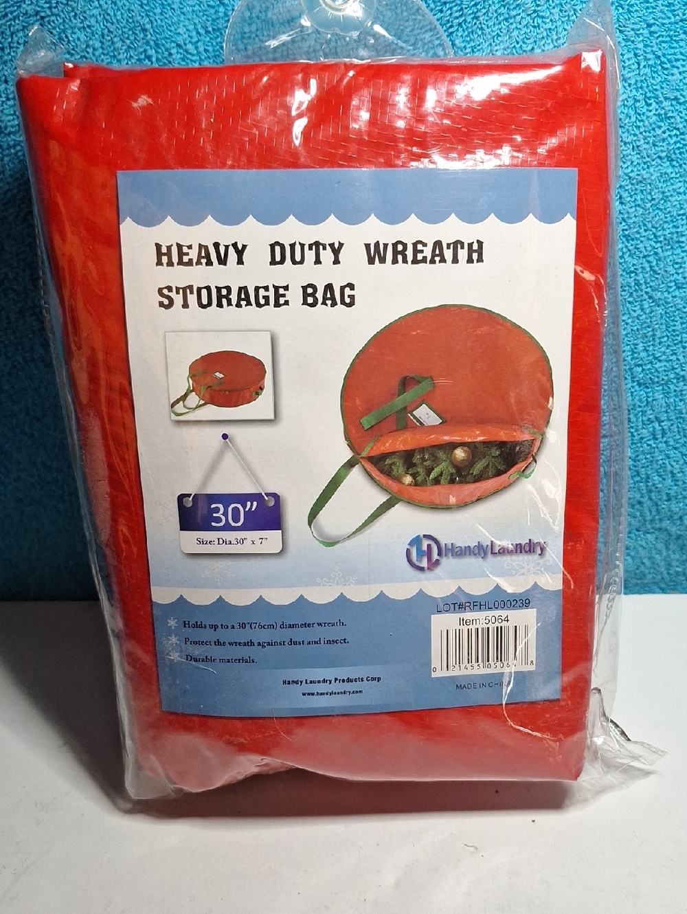 Wreath Storage Bag NEW